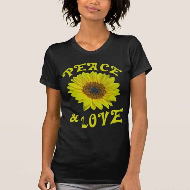 Camiseta Paz e Amor (Frente)