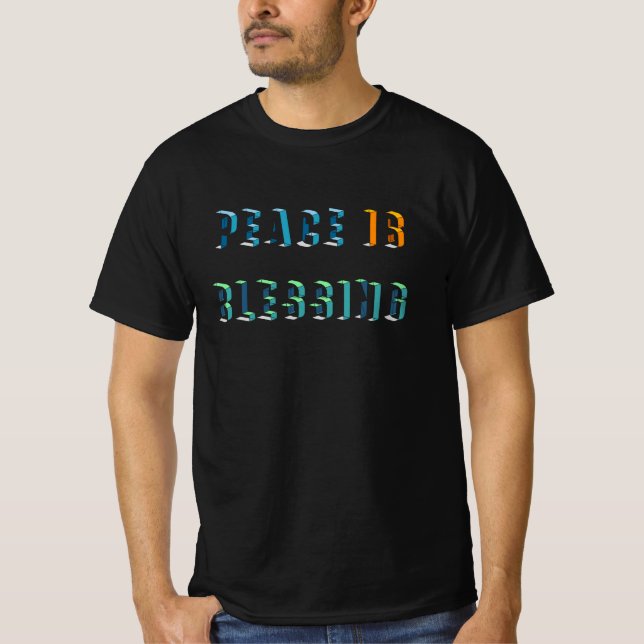 Camiseta Paz é bênção (Frente)