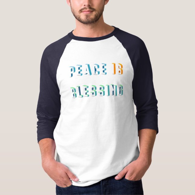 Camiseta Paz é bênção (Frente)