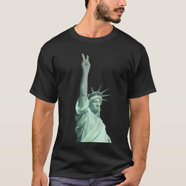 Camiseta Paz e Liberdade (Frente)
