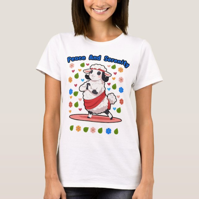 Camiseta Paz e Serenidade (Frente)