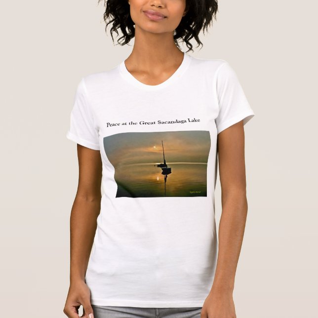 Camiseta Paz em Sacandaga T-Shirt (Frente)