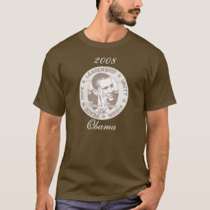 Camiseta Paz, esperança, liderança, unidade, visão - Oba