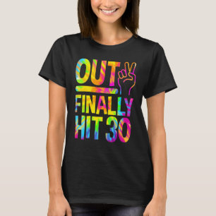 Camiseta Paz Finalmente Atingiu aniversário de 30 anos Bd,