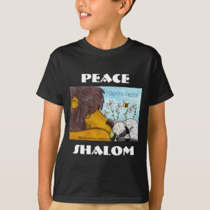 Camiseta Paz Gentil de Leão e Lamb
