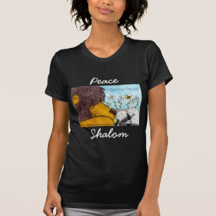 Camiseta Paz Gentil de Leão e Lamb