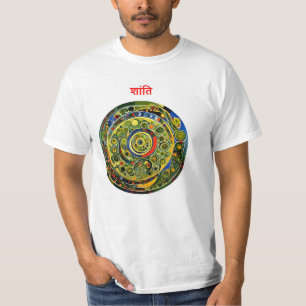 Camiseta Paz - Hindi