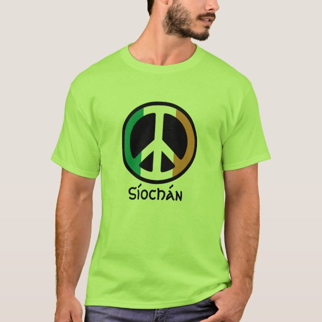 Camiseta Paz irlandesa (Frente)