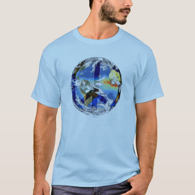 Camiseta Paz mundial (Frente)