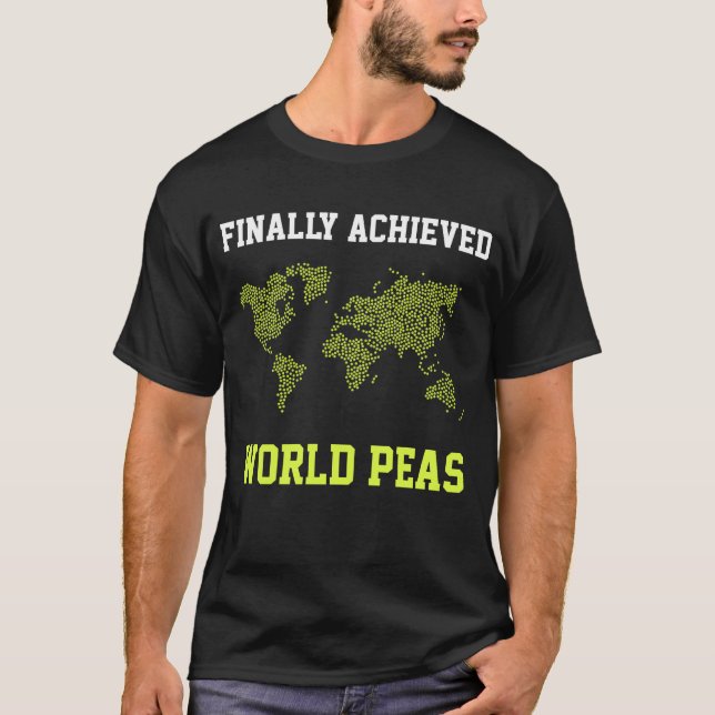 Camiseta Paz mundial na terra Liberdade Alcançados do mundo (Frente)