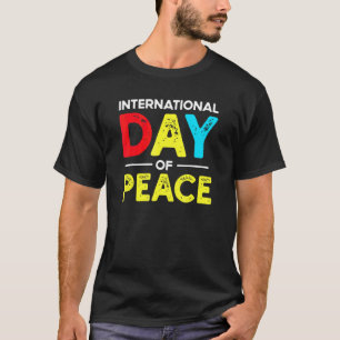 Camiseta Paz Mundial Paz Global Na Terra