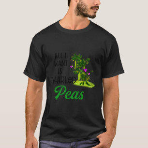 Camiseta Paz Mundial Tudo Que Eu Quero É Ervilha