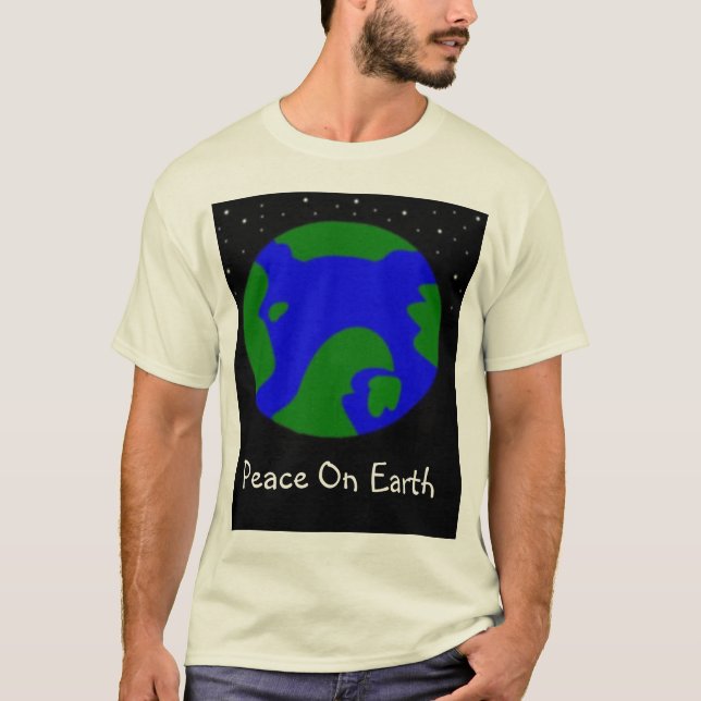 CAMISETA PAZ NA TERRA (Frente)