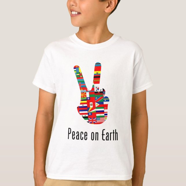 Camiseta Paz na terra (Frente)