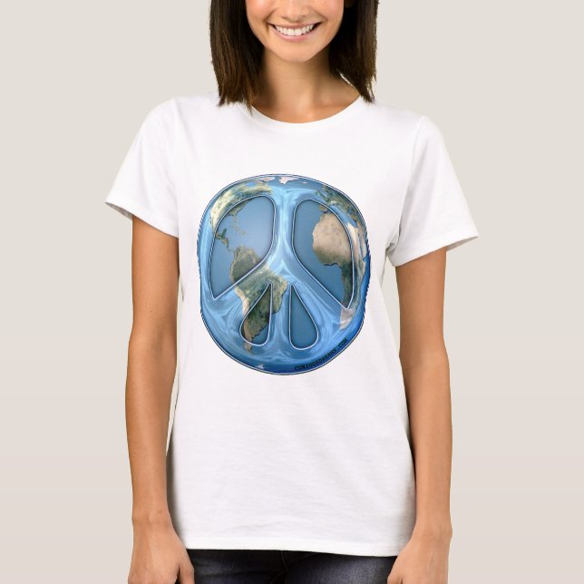 Camiseta "Paz na terra " (Frente)