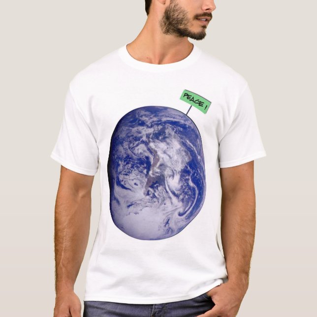 Camiseta paz na terra (Frente)