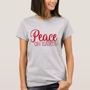 Camiseta Paz na Terra Férias de Natal positivas