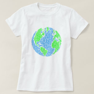 Camiseta Paz na Terra / Paz / Dia da Terra / Paz Mundial