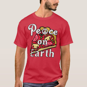 Camiseta Paz na Terra, Pizza Lover Mozzarella Pepperoni P