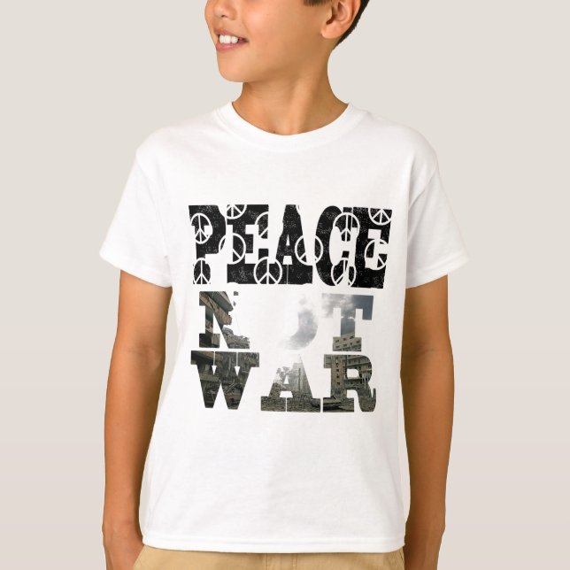 Camiseta paz-não-guerra (Frente)