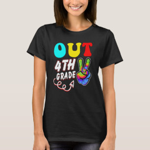 Camiseta Paz no 4º ano do último dia de escola 4º ano