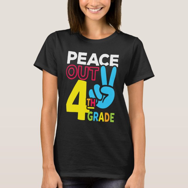 Camiseta Paz No 4º Ano, Professora Gir (Frente)