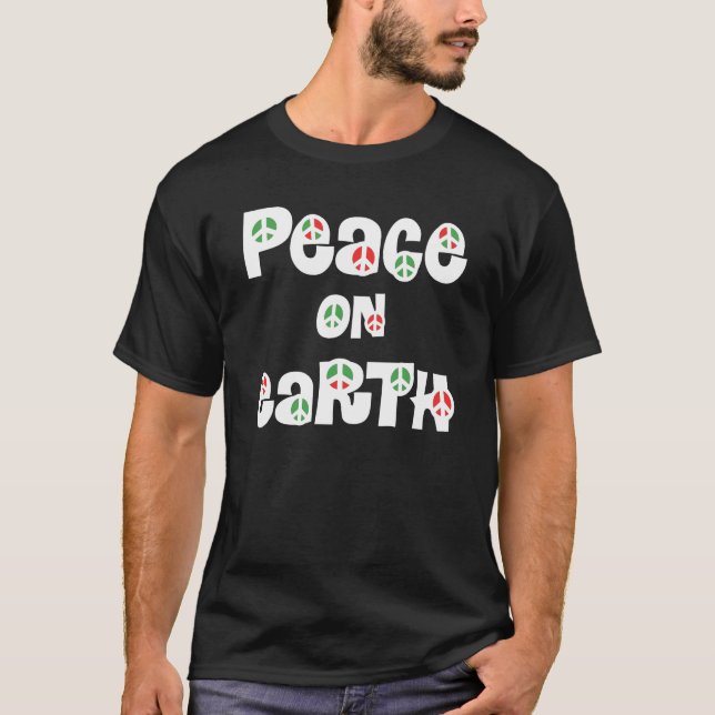 Camiseta Paz No Natal Da Terra (Frente)