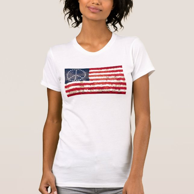 Camiseta Paz nos EUA (Frente)
