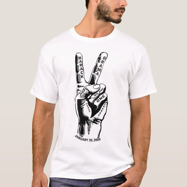 Camiseta Paz Obama (Frente)