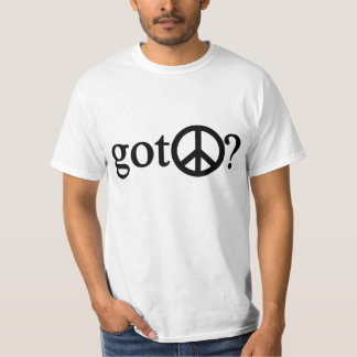 Camiseta Paz obtida?