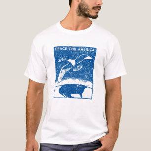 Camiseta Paz para a América dos anos 30