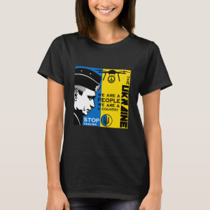 Camiseta Paz Para A Ucrânia