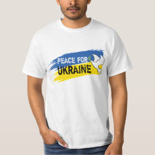 Camiseta Paz para a Ucrânia