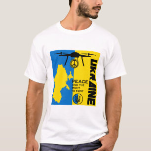 Camiseta Paz Para A Ucrânia
