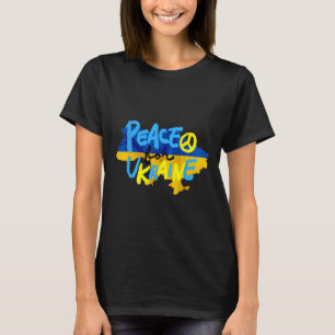 Camiseta Paz Para a Ucrânia Proteger a Ucrânia Suporte à Uc