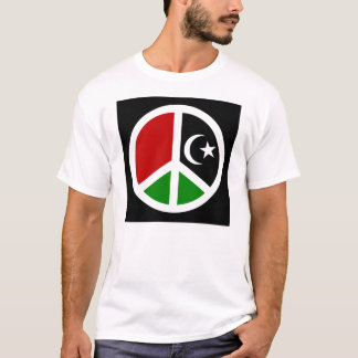 Camiseta Paz para Líbia