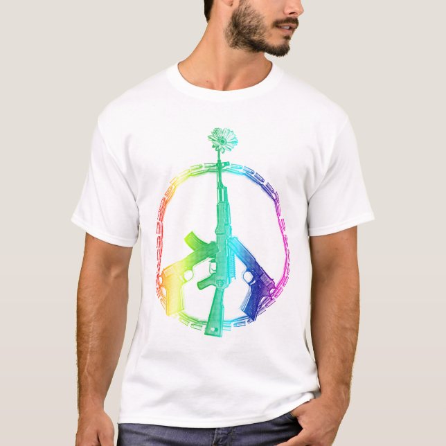Camiseta Paz pela guerra (Frente)