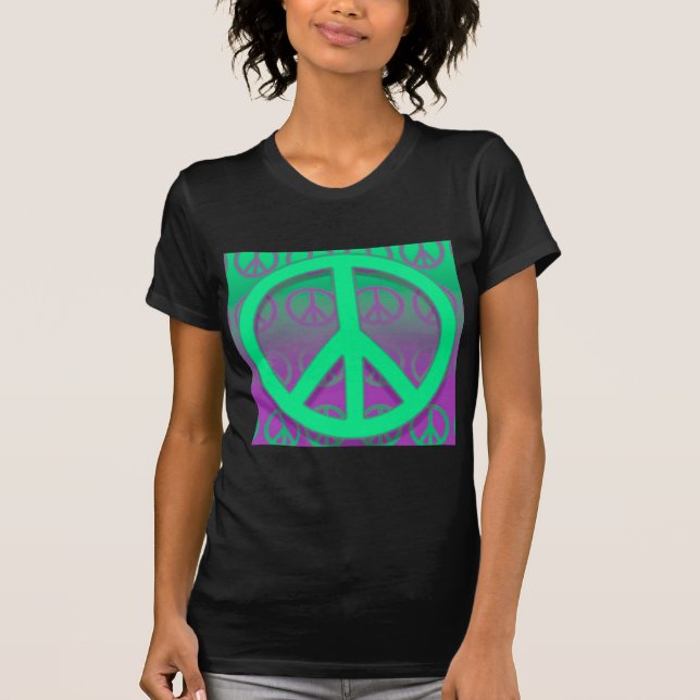 CAMISETA PAZ ROXA (Frente)