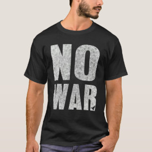 Camiseta Paz sem guerra contra a Guerra Liberdade Faz Amor