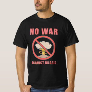 Camiseta Paz Sem guerra Rússia Ucrânia