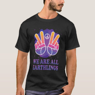 Camiseta Paz: Sinal de Paz para Homens e Mulheres