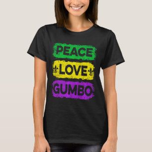 Camiseta Paz Vintage Amor Gumbo Nova Arte Gráfica