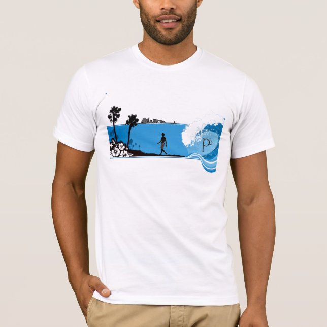 Camiseta Pb da opinião das ilhas channel (Frente)