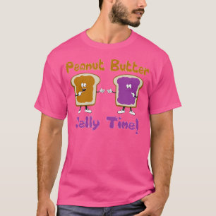 Camiseta Pbj Funny Peanut Butch Hora da Geleia