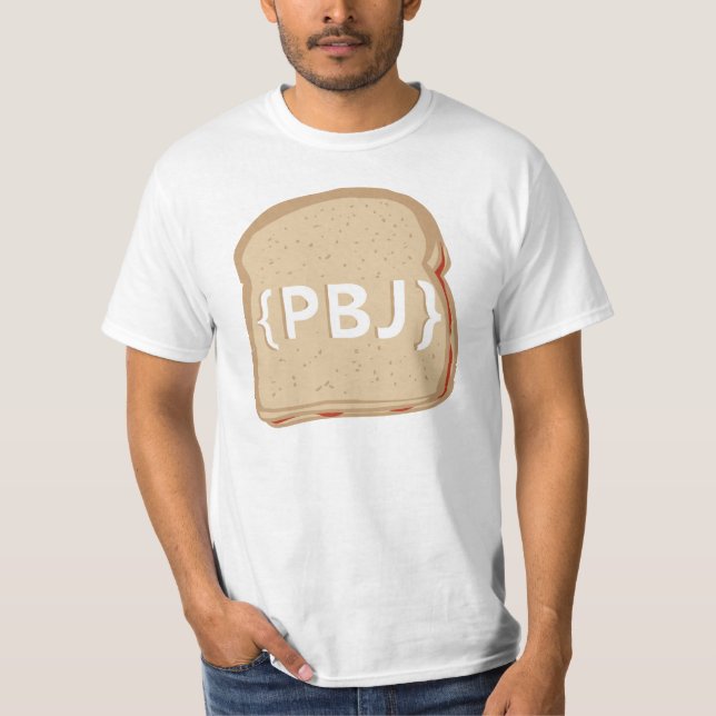 Camiseta {PBJ} Logotipo (Frente)