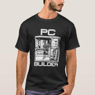 Camiseta PC Builder Tecnologia de informação especializada