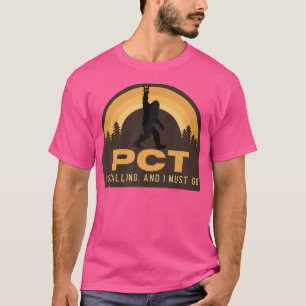 Camiseta Pct Caminhando Pacífico Montanhas Noroeste do Pací