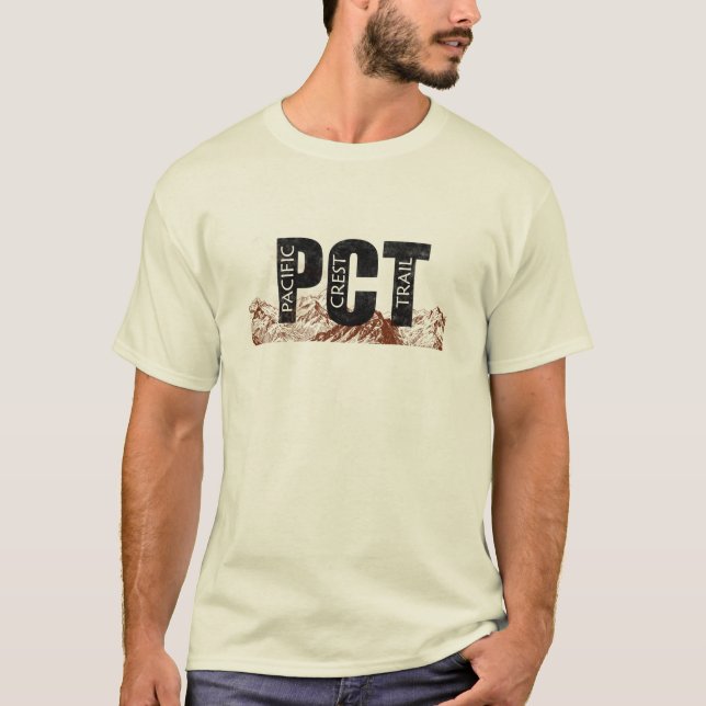 camiseta PCT Pacifc Crest Trail (Frente)