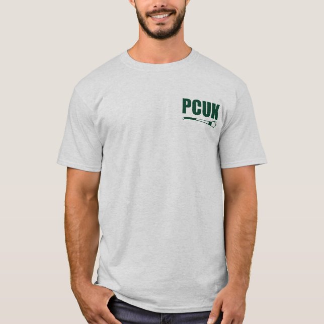 CAMISETA PCUK - VERDE (Frente)