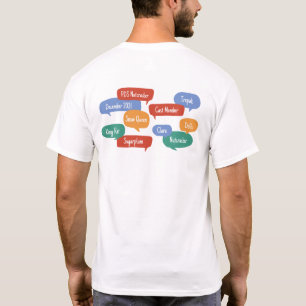 Camiseta PDS Nutcracker 2021 - T-shirt do membro do costado